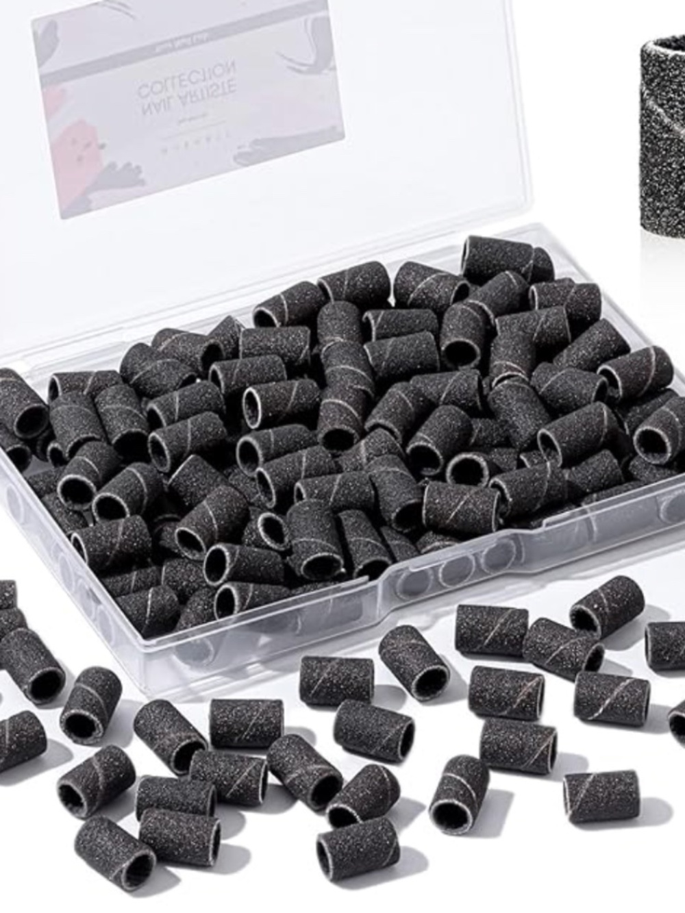 NIB Unopened! Makartt Sanding Bands for Nail Drill (100 Pcs) #240 FINE GRIT